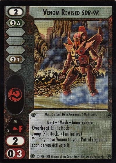 Venom Revised (SDR-9K) (CE) — image 1