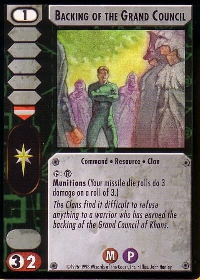Backing of the Grand Council (CR) — image 1