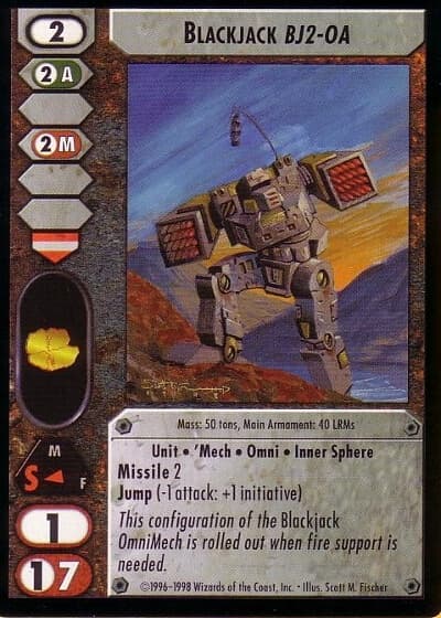 Blackjack (BJ2-OA) (CR) — image 1