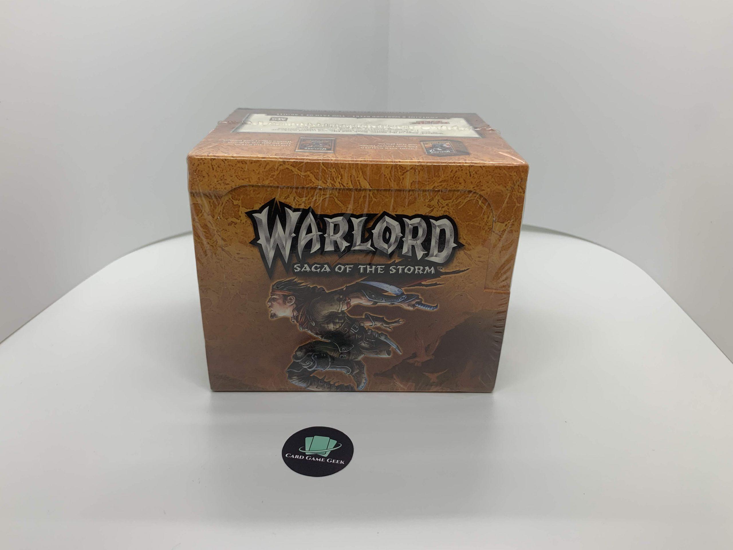 Warlord Saga of the Storm - Counter Attack - Starter Deck Display Box — image 1