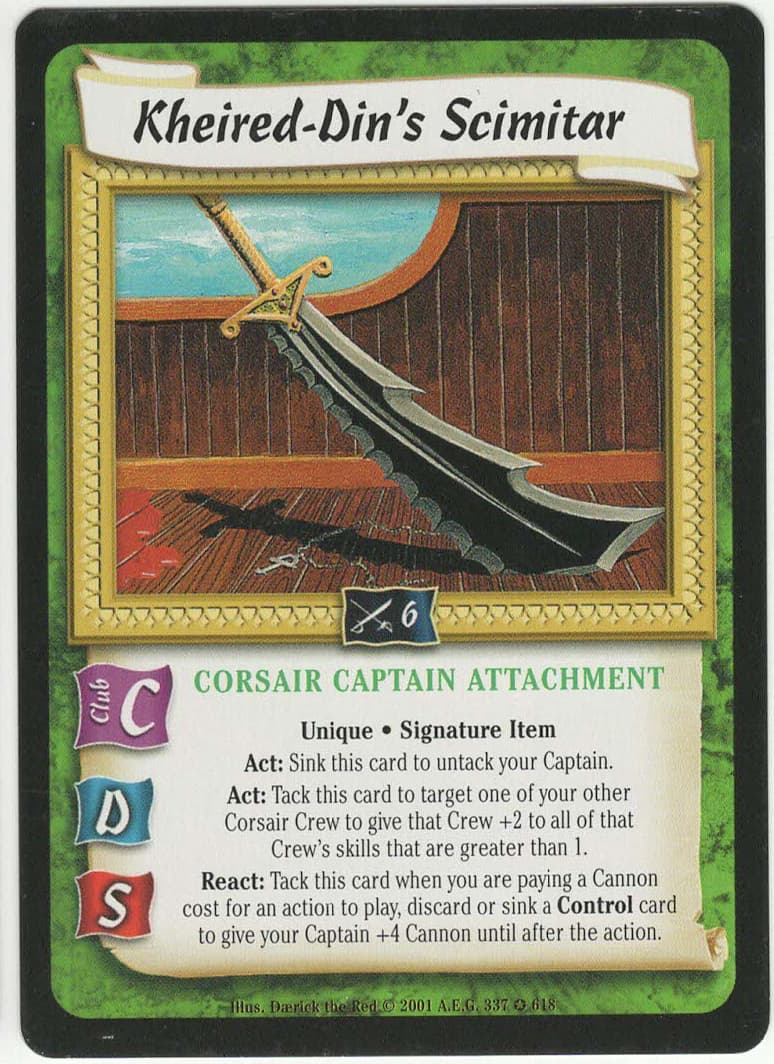 Kheired-Din's Scimitar — image 1