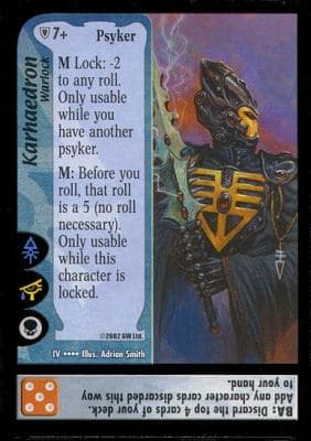 Karhaedron - Warlock - FOIL — image 1