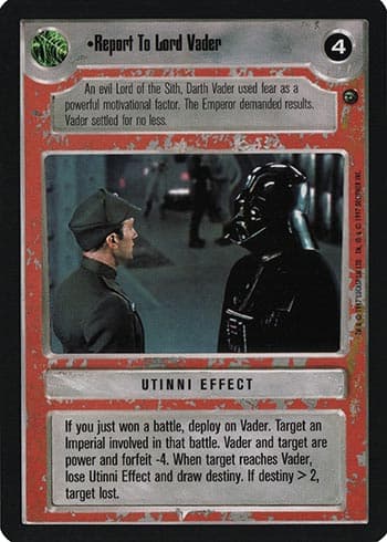 Report To Lord Vader — image 1