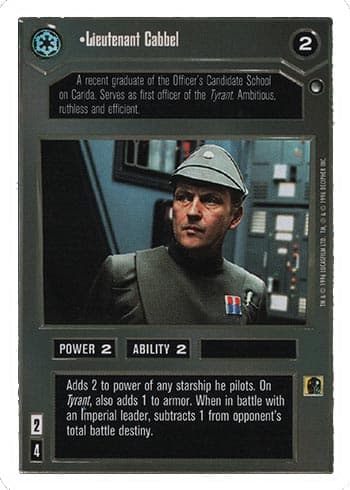 Lieutenant Cabbel — image 1