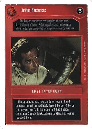 Limited Resources — image 1