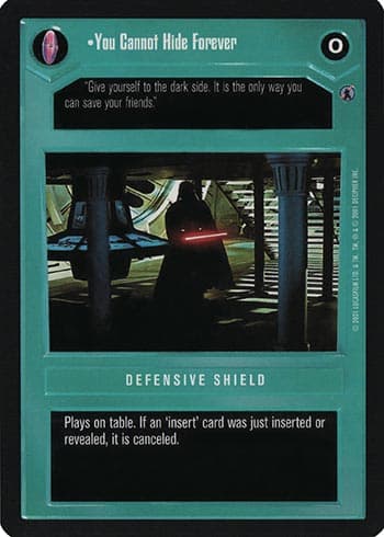 You Cannot Hide Forever - Defensive Shield — image 1