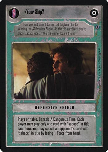 Your Ship? - Defensive Shield — image 1