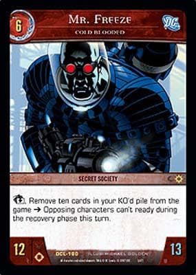 Mr. Freeze, Cold Blooded - FOIL — image 1