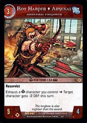 Roy Harper ⬩ Arsenal, Additional Firepower - FOIL — image 1