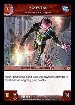 Sinestro, Korugan Despot - FOIL — image 1
