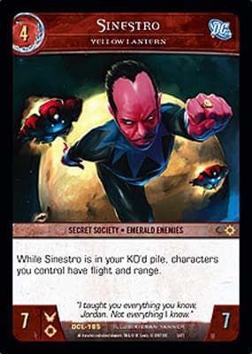Sinestro, Yellow Lantern - FOIL — image 1
