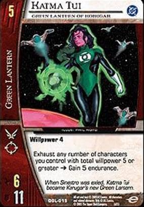 Katma Tui, Green Lantern of Korugar - FOIL — image 1
