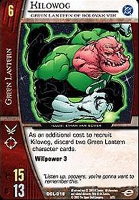 Kilowog, Green Lantern of Bolovax Vik - FOIL — image 1