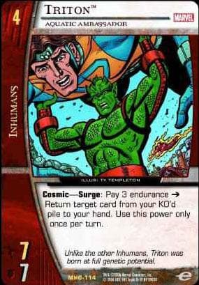 Triton, Aquatic Ambassador - FOIL — image 1