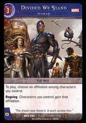 Divided We Stand, Team-Up — image 1