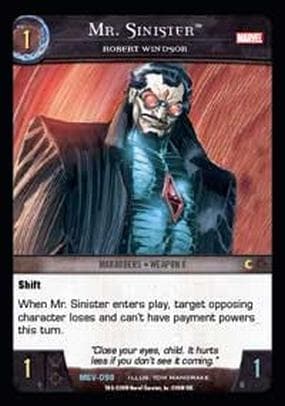 Mr. Sinister, Robert Windsor — image 1