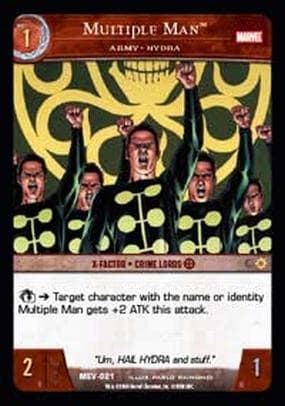 Multiple Man, Army - FOIL — image 1