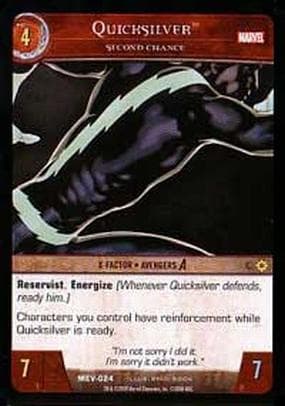Quicksilver, Second Chance — image 1