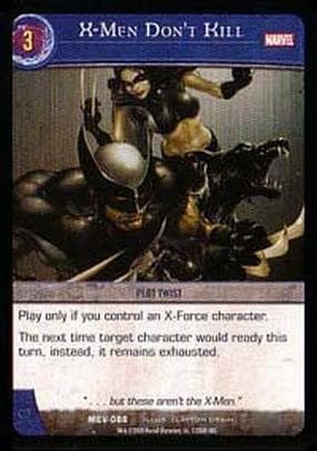 X-Men Don't Kill - FOIL — image 1