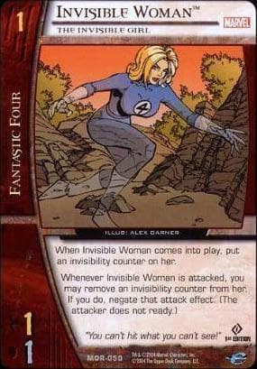 Invisible Woman, The Invisible Girl - FOIL — image 1