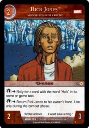 Rick Jones, Monster's Best Friend — image 1
