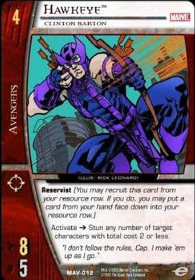 Hawkeye, Clinton Barton - FOIL — image 1