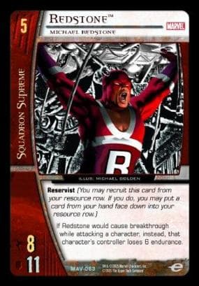 Redstone, Michael Redstone - FOIL — image 1