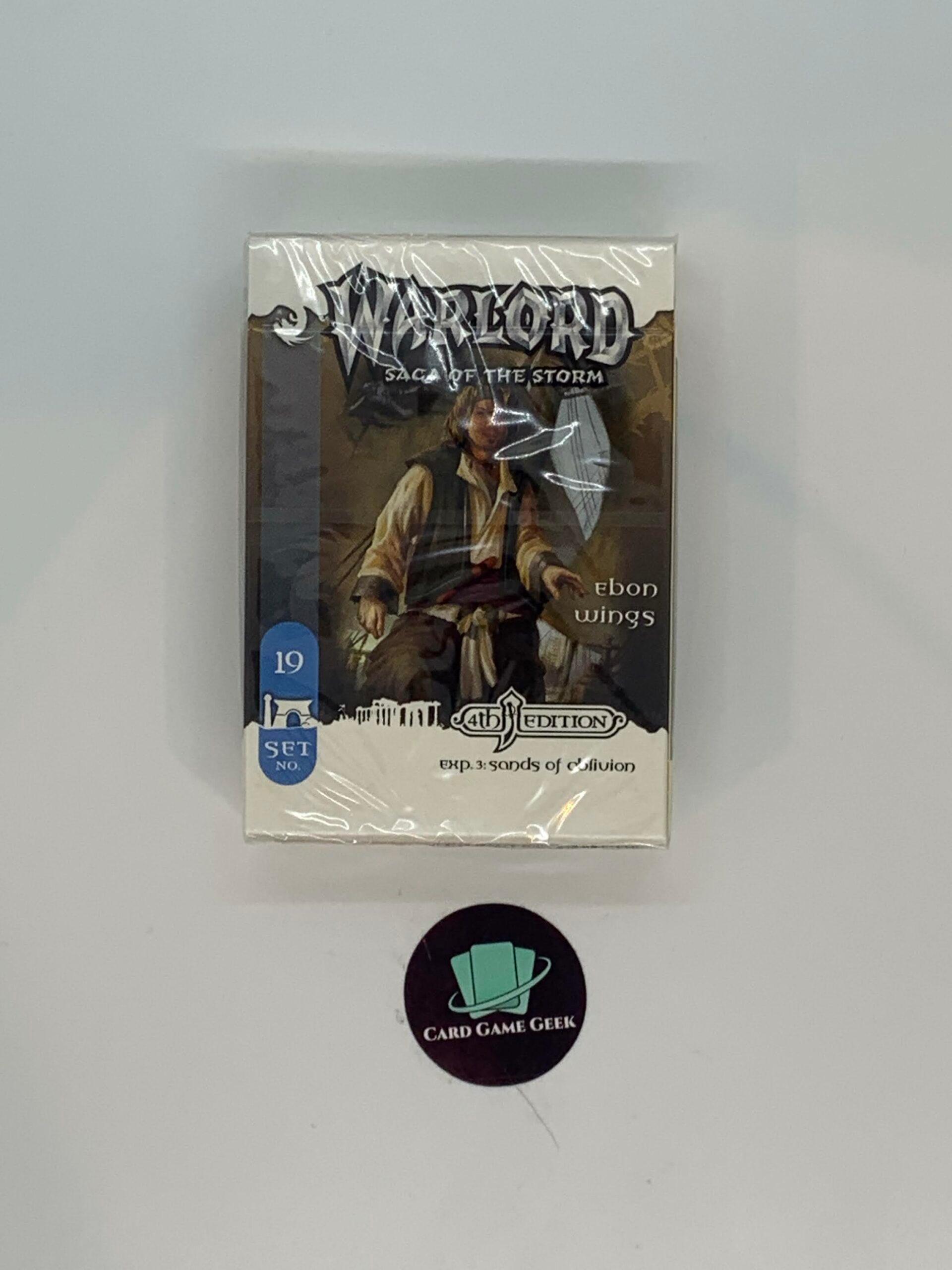 Warlord Saga of the Storm - APS 19 - Ebon Wings - 4E Deck — image 1