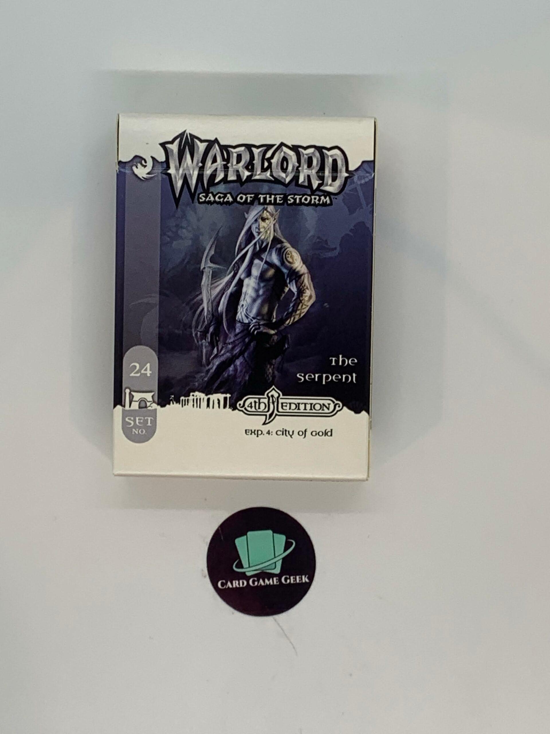 Warlord Saga of the Storm - APS 24 - The Serpent - 4E Deck — image 1