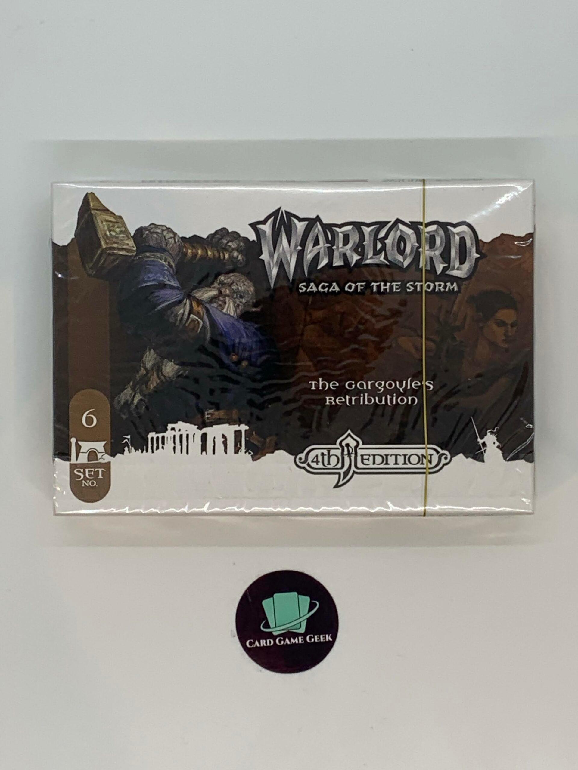 Warlord Saga of the Storm - APS 6 - The Gargoyles Retribution - 4E Deck — image 1