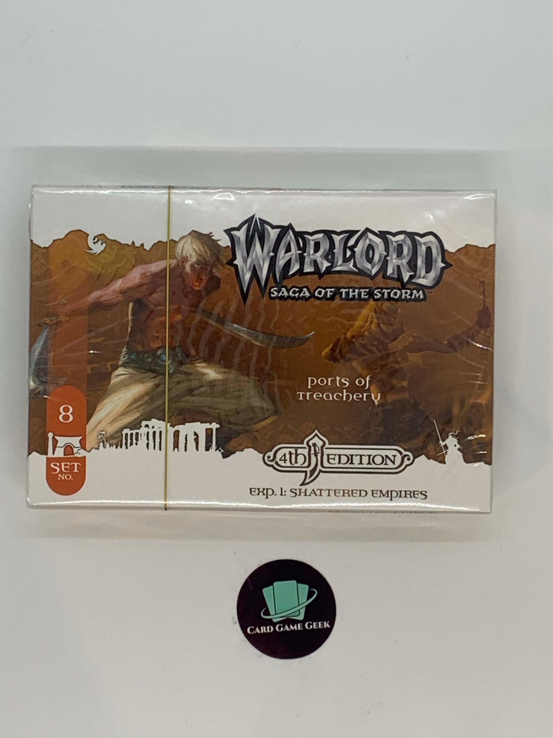 Warlord Saga of the Storm - APS 8 - Ports of Treachery - 4E Deck — image 1