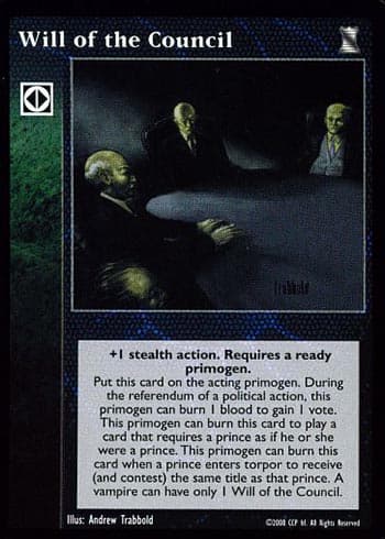 Will of the Council — image 1