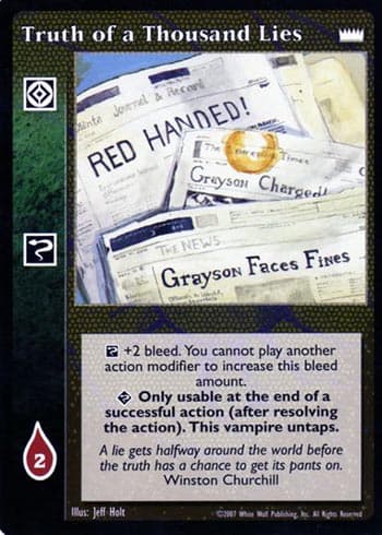Truth of a Thousand Lies — image 1