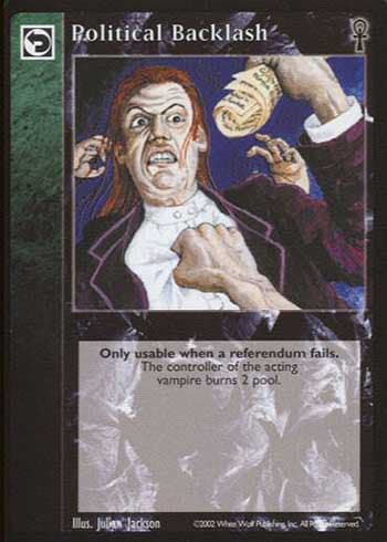 Political Backlash — image 1