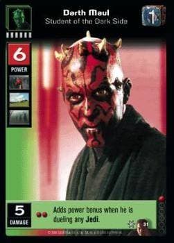Darth Maul, Student of the Dark Side - FOIL — image 1