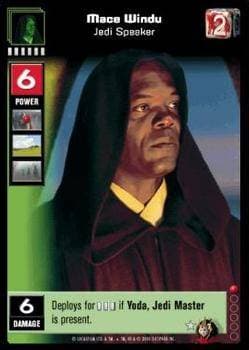 Mace Windu, Jedi Speaker - FOIL — image 1