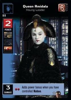 Queen Amidala, Young Leader - FOIL — image 1