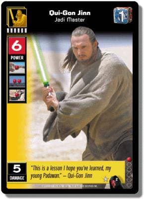 Qui-Gon Jinn, Jedi Master - FOIL — image 1