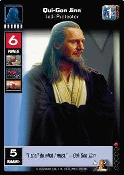 Qui-Gon Jinn, Jedi Protector - FOIL — image 1