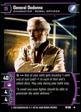 General Dodonna (A) - FOIL — image 1