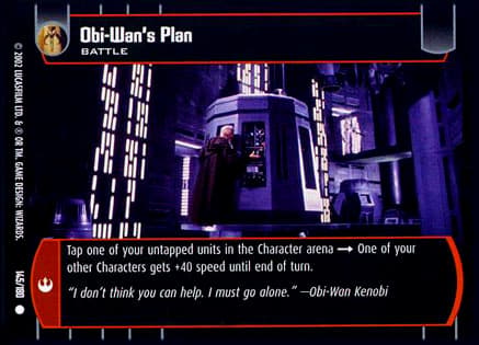 Obi-Wan's Plan - FOIL — image 1