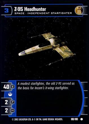 Z-95 Headhunter - FOIL - MP — image 1