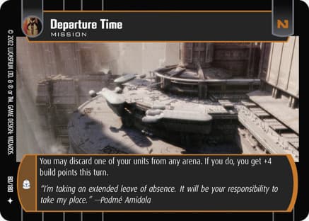 Departure Time - FOIL — image 1