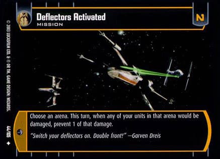 Deflectors Activated - FOIL — image 1