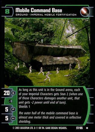 Mobile Command Base - FOIL — image 1