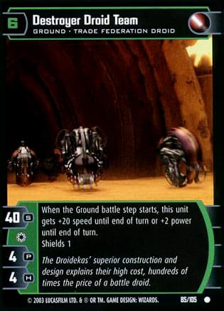 Destroyer Droid Team - FOIL - LP — image 1