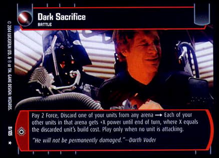 Dark Sacrifice - FOIL — image 1