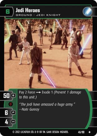 Jedi Heroes - FOIL — image 1