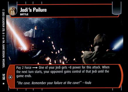 Jedi's Failure - FOIL — image 1