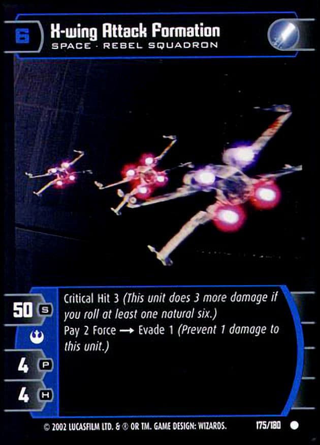 X-Wing Attack Formation — image 1